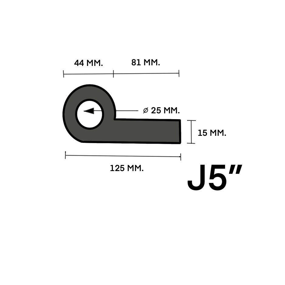 แถบยางกันน้ำแบบ เจ
